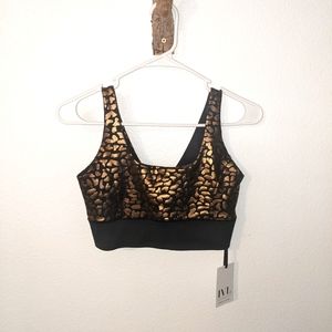IVL Collective Chi Chi Power Sports Bra Metallic